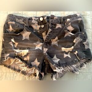 Star bangled Jean shorts